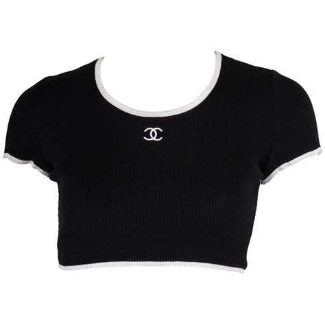 chanel crop top price|Chanel tank tops for sale.